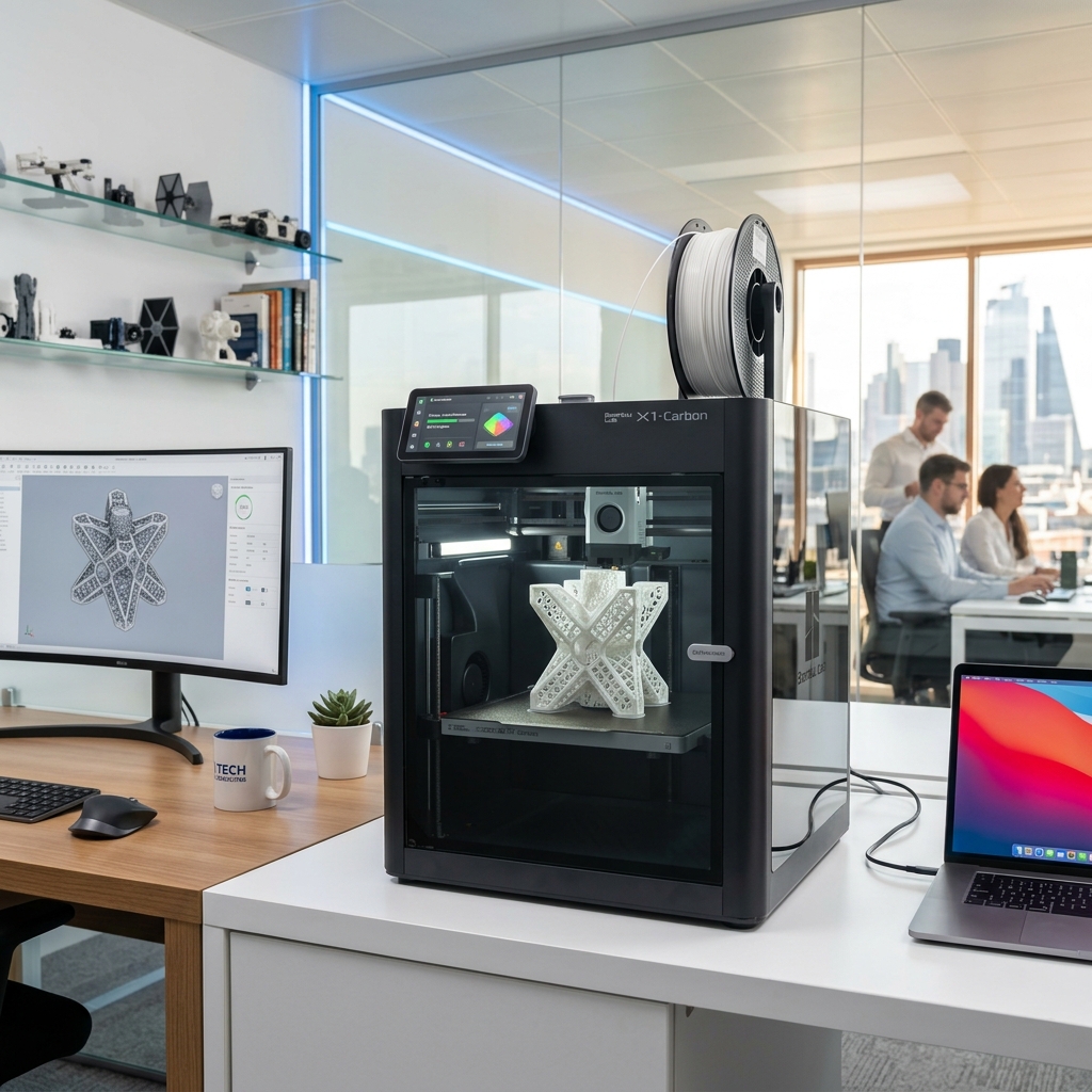 Moderner 3D-Drucker im Einsatz